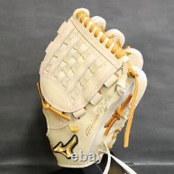 Mizuno Pro Baseball Hard Glove HAGA JAPAN Infield Custom Order Made in JAPAN