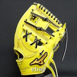 Mizuno Pro Baseball Hard Glove HAGA JAPAN Infield Custom Order Made in JAPAN