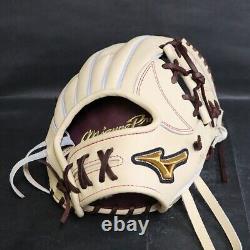 Mizuno Pro Baseball Hard Glove HAGA JAPAN Infield Custom Order Made in JAPAN