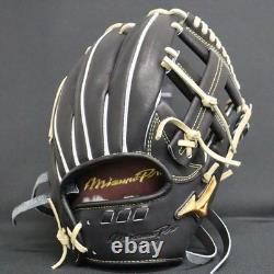 Mizuno Pro Baseball Hard Glove HAGA JAPAN Infield Custom Order Made in JAPAN