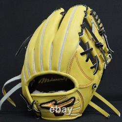 Mizuno Pro Baseball Hard Glove HAGA JAPAN Infield Custom Order Made in JAPAN