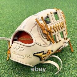 Mizuno Pro Baseball Hard Glove HAGA JAPAN Infield Custom Order Made in JAPAN