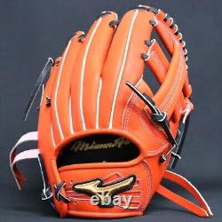 Mizuno Pro Baseball Hard Glove HAGA JAPAN Infield Custom Order Made in JAPAN