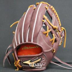 Mizuno Pro Baseball Hard Glove HAGA JAPAN Infield Custom Order Made in JAPAN