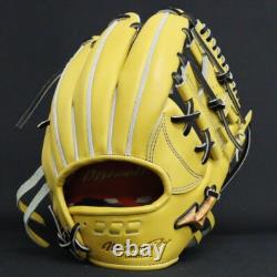Mizuno Pro Baseball Hard Glove HAGA JAPAN Infield Custom Order Made in JAPAN