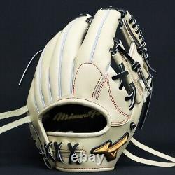 Mizuno Pro Baseball Hard Glove HAGA JAPAN Infield Custom Order Made in JAPAN