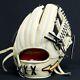 Mizuno Pro Baseball Hard Glove Haga Japan Infield Custom Order Made In Japan