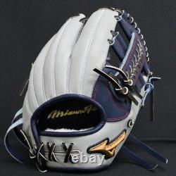 Mizuno Pro Baseball Hard Glove HAGA JAPAN Infield Custom Order Made in JAPAN