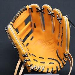 Mizuno Pro Baseball Hard Glove HAGA JAPAN Infield Custom Order Made in JAPAN