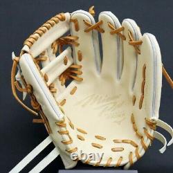 Mizuno Pro Baseball Hard Glove HAGA JAPAN Infield Custom Order Made in JAPAN