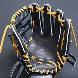 Mizuno Pro Baseball Hard Glove HAGA JAPAN Infield Custom Order Made in JAPAN