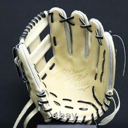 Mizuno Pro Baseball Hard Glove HAGA JAPAN Infield Custom Order Made in JAPAN