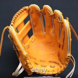 Mizuno Pro Baseball Hard Glove HAGA JAPAN Infield Custom Order Made in JAPAN