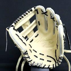 Mizuno Pro Baseball Hard Glove HAGA JAPAN Infield Custom Order Made in JAPAN