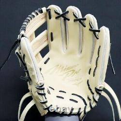 Mizuno Pro Baseball Hard Glove HAGA JAPAN Infield Custom Order Made in JAPAN