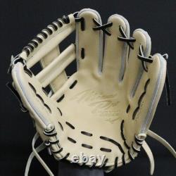 Mizuno Pro Baseball Hard Glove HAGA JAPAN Infield Custom Order Made in JAPAN
