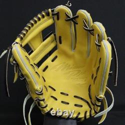Mizuno Pro Baseball Hard Glove HAGA JAPAN Infield Custom Order Made in JAPAN