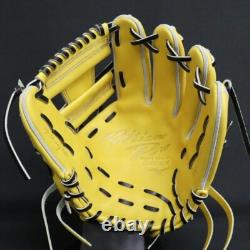 Mizuno Pro Baseball Hard Glove HAGA JAPAN Infield Custom Order Made in JAPAN