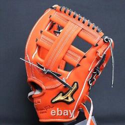 Mizuno Pro Baseball Hard Glove HAGA JAPAN Infield Custom Order Made in JAPAN