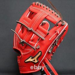 Mizuno Pro Baseball Hard Glove HAGA JAPAN Infield Custom Order Made in JAPAN