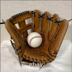 Mizuno Pro Baseball Hard Glove HAGA JAPAN Infield Custom Order Made in JAPAN