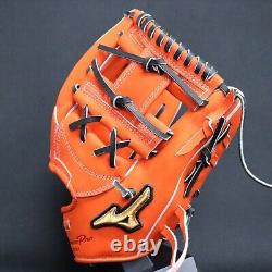 Mizuno Pro Baseball Hard Glove HAGA JAPAN Infield Custom Order Made in JAPAN