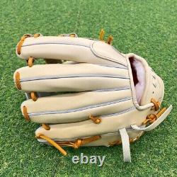 Mizuno Pro Baseball Hard Glove HAGA JAPAN Infield Custom Order Made in JAPAN