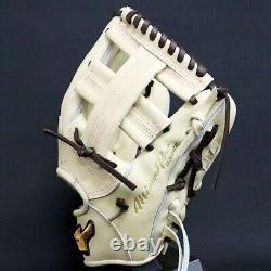 Mizuno Pro Baseball Hard Glove HAGA JAPAN Infield Custom Order Made in JAPAN