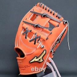 Mizuno Pro Baseball Hard Glove HAGA JAPAN Infield Custom Order Made in JAPAN