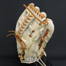 Mizuno Pro Baseball Hard Glove HAGA JAPAN Infield Custom Order Made in JAPAN