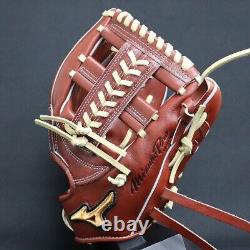 Mizuno Pro Baseball Hard Glove HAGA JAPAN Infield Custom Order Made in JAPAN