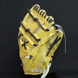 Mizuno Pro Baseball Hard Glove HAGA JAPAN Infield Custom Order Made in JAPAN