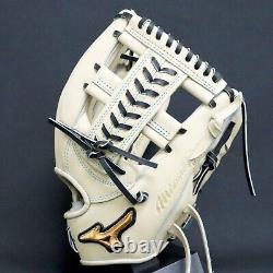 Mizuno Pro Baseball Hard Glove HAGA JAPAN Infield Custom Order Made in JAPAN