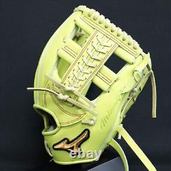 Mizuno Pro Baseball Hard Glove HAGA JAPAN Infield Custom Order Made in JAPAN