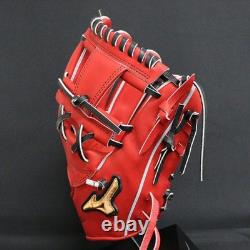 Mizuno Pro Baseball Hard Glove HAGA JAPAN Infield Custom Order Made in JAPAN
