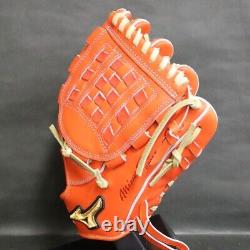 Mizuno Pro Baseball Hard Glove HAGA JAPAN Infield Custom Order Made in JAPAN