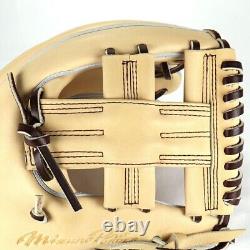 Mizuno Pro Baseball Hard Glove HAGA JAPAN Infield Custom Order Made in JAPAN