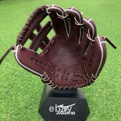 Mizuno Pro Baseball Hard Glove HAGA JAPAN Infield Custom Order Made in JAPAN