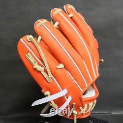 Mizuno Pro Baseball Hard Glove HAGA JAPAN Infield Custom Order Made in JAPAN