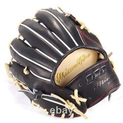 Mizuno Pro Baseball Hard Glove HAGA JAPAN Infield mp-643 Made in JAPAN