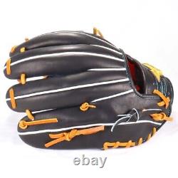 Mizuno Pro Baseball Hard Glove HAGA JAPAN Infield mp-661 Made in JAPAN