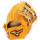 Mizuno Pro Baseball Hard Glove Infield 11.5inch Haga Japan Original Order Glove