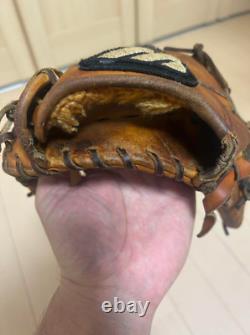 Mizuno Pro Baseball Hard Glove Infield Big M Model Made in JAPAN