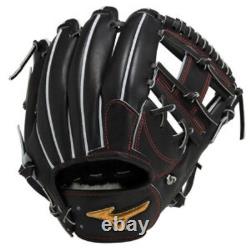 Mizuno Pro Crafted Edition TM Infield Baseball Glove 11.5 Black Japan NEW