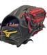 Mizuno Pro Custom Hardball Infield Baseball Glove Adult Black Red Case Rht Japan