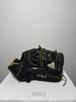 Mizuno Pro GMP2BK-600S 11.75 Infield Glove Black US Kip Leather RHT Never Used