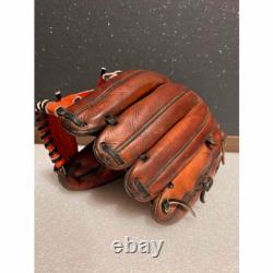 Mizuno Pro HAGA Japan Infield Baseball Glove hardball Full Rebuild Used japan