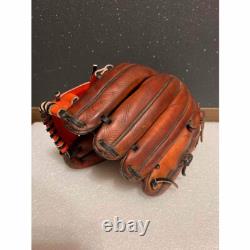 Mizuno Pro HAGA Japan Infield Baseball Glove hardball Full Rebuild Used japan