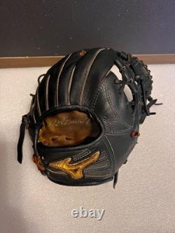 Mizuno Pro Haga Leather Infield Baseball Glove Used, High Quality, Japan