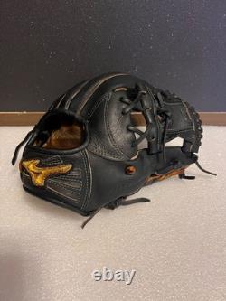 Mizuno Pro Haga Leather Infield Baseball Glove Used, High Quality, Japan